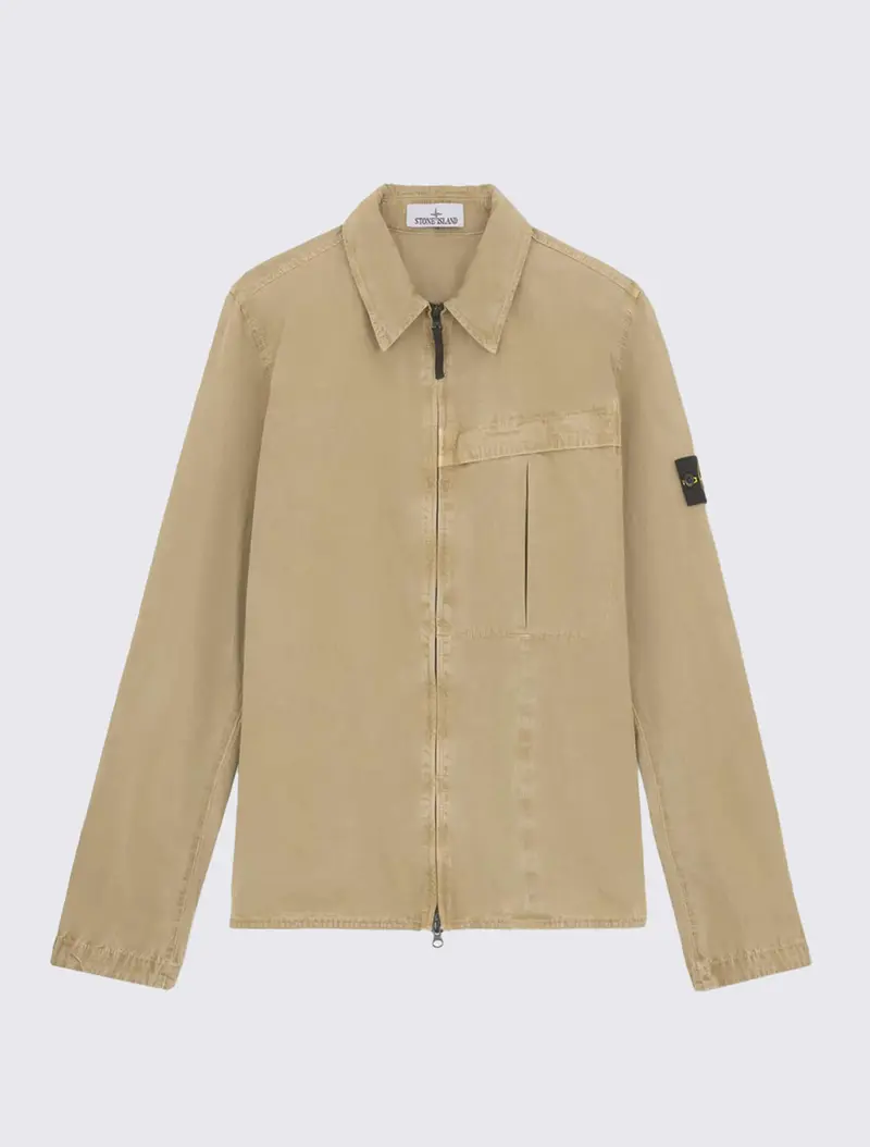 103WN Overshirt with Zip Fastening