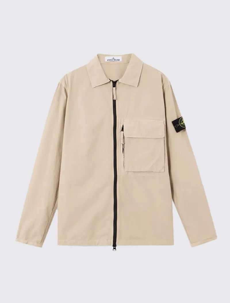 1200004 Overshirt in Canvas-Weave Cotton