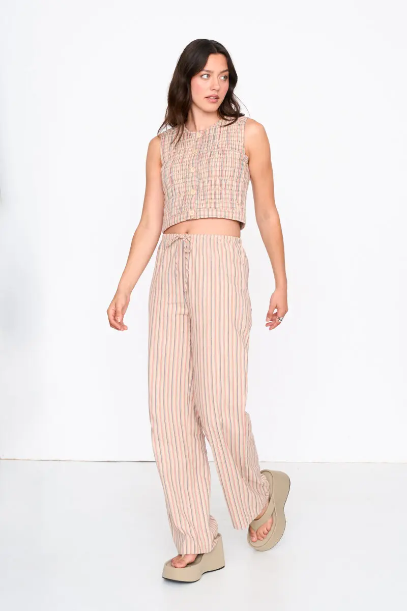 24 Colours - striped pants