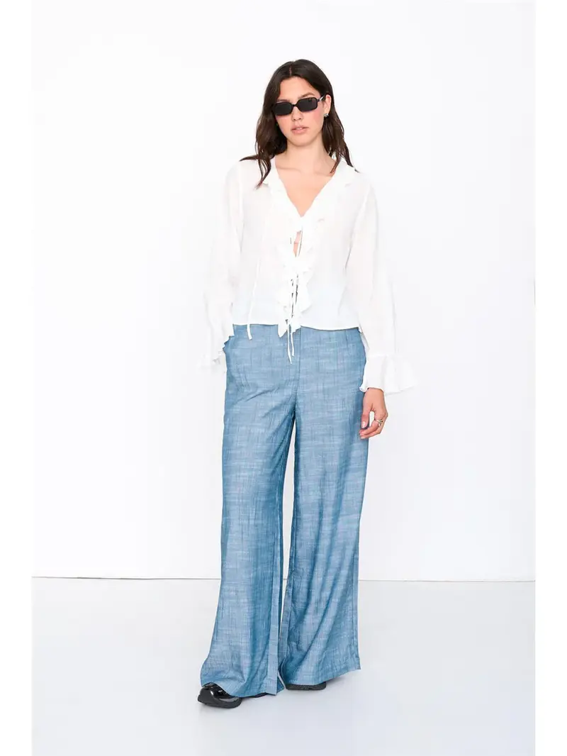 24Colours - Broek - blauw