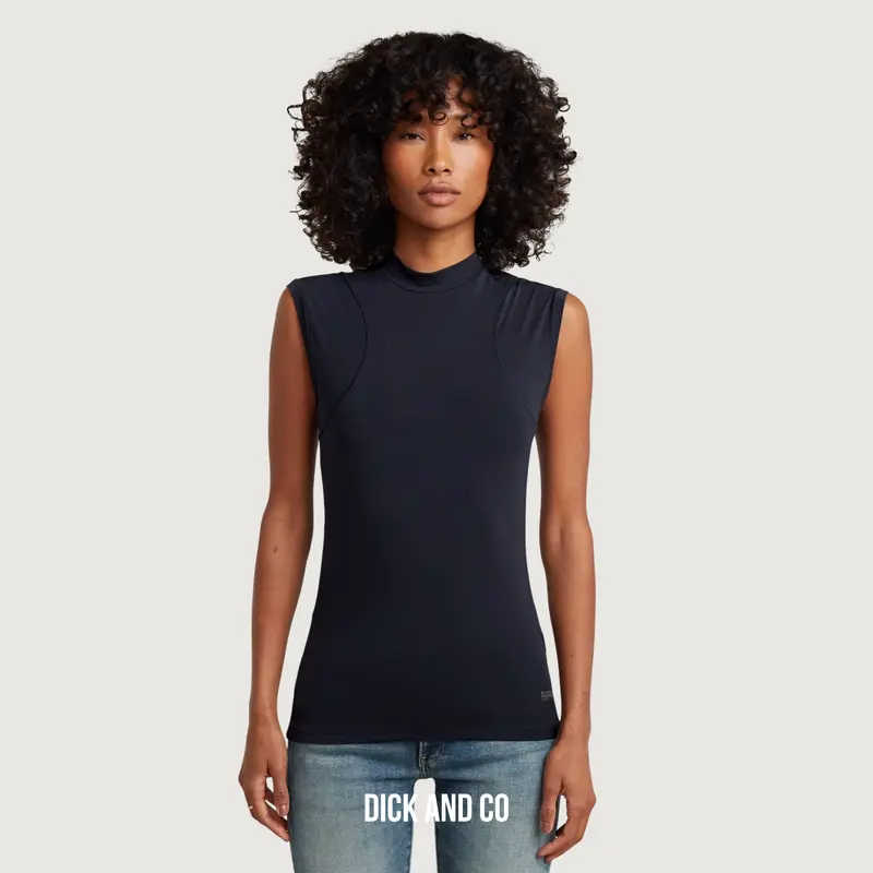 2Nd Skin Mock Tee