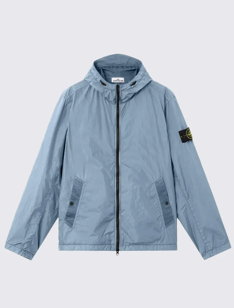 4100001 Hooded Jacket in Crinkle Reps NY