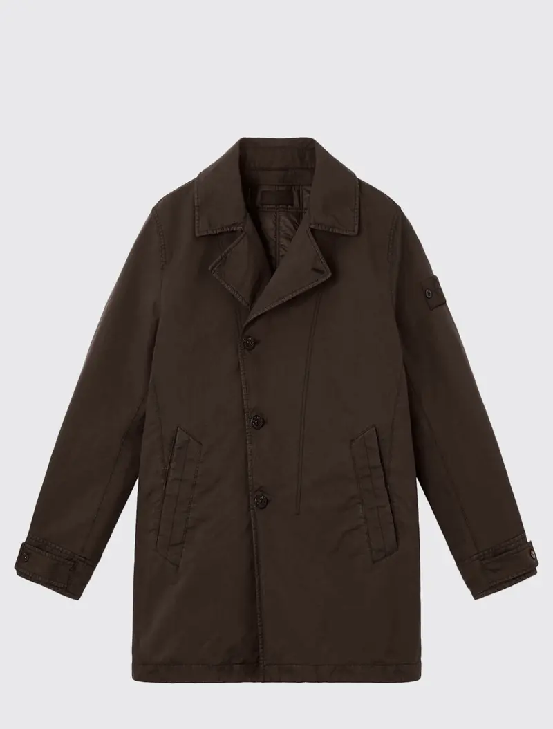 4100106 Ghost Padded Pea Coat in David-TC