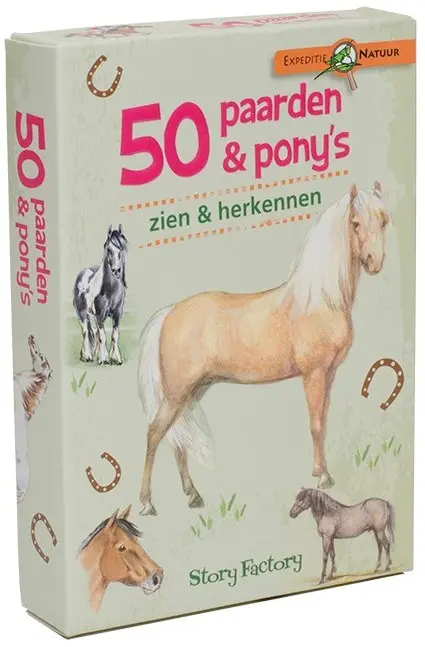 50 paarden & pony's herkennen & ontdekken