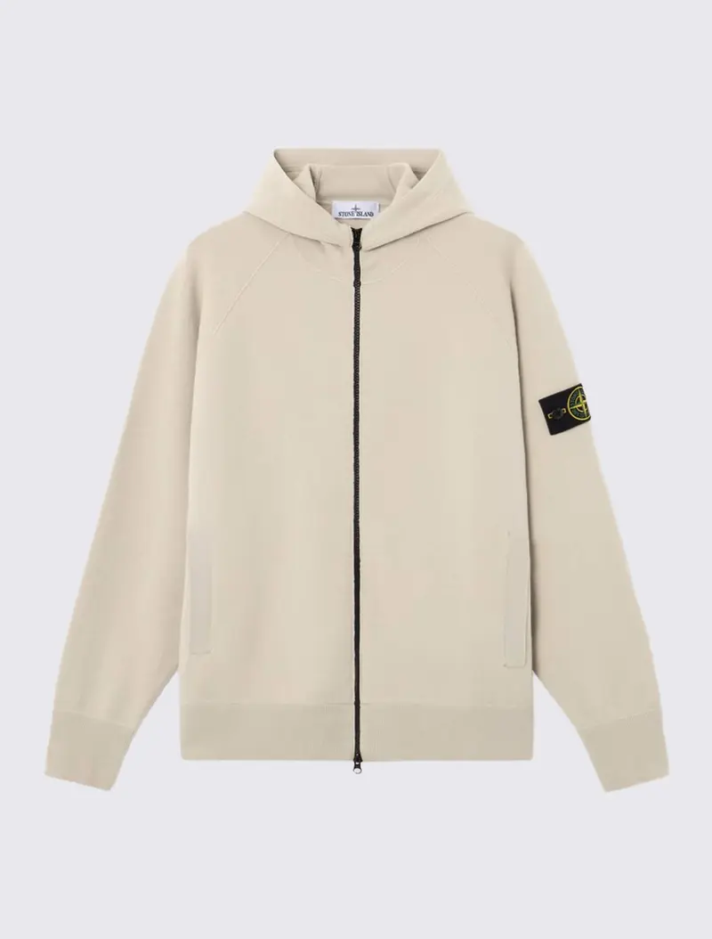 5100062 Knit Hooded Jumper in Stretch RWS Wool
