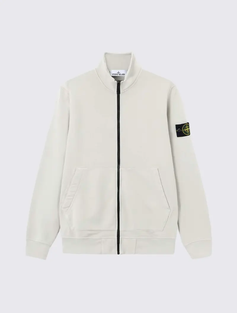 6100063 Track Jacket in Cotton Fleece