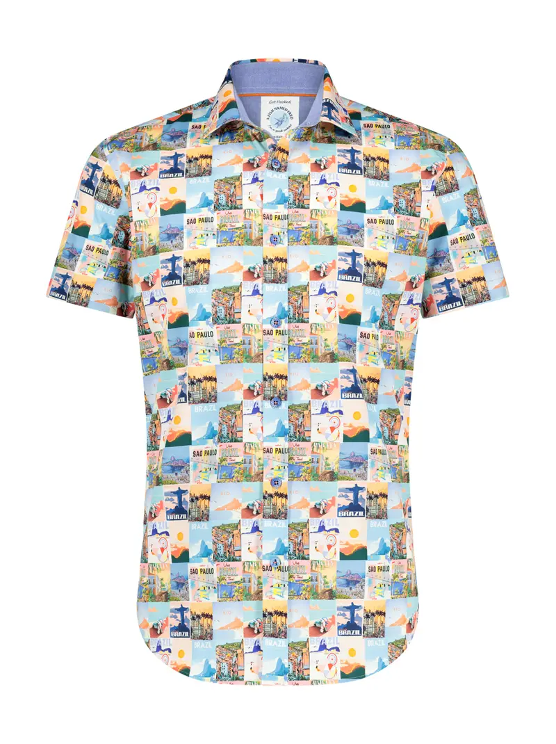 A Fish Named Fred shirt SS brazil posters multicolor