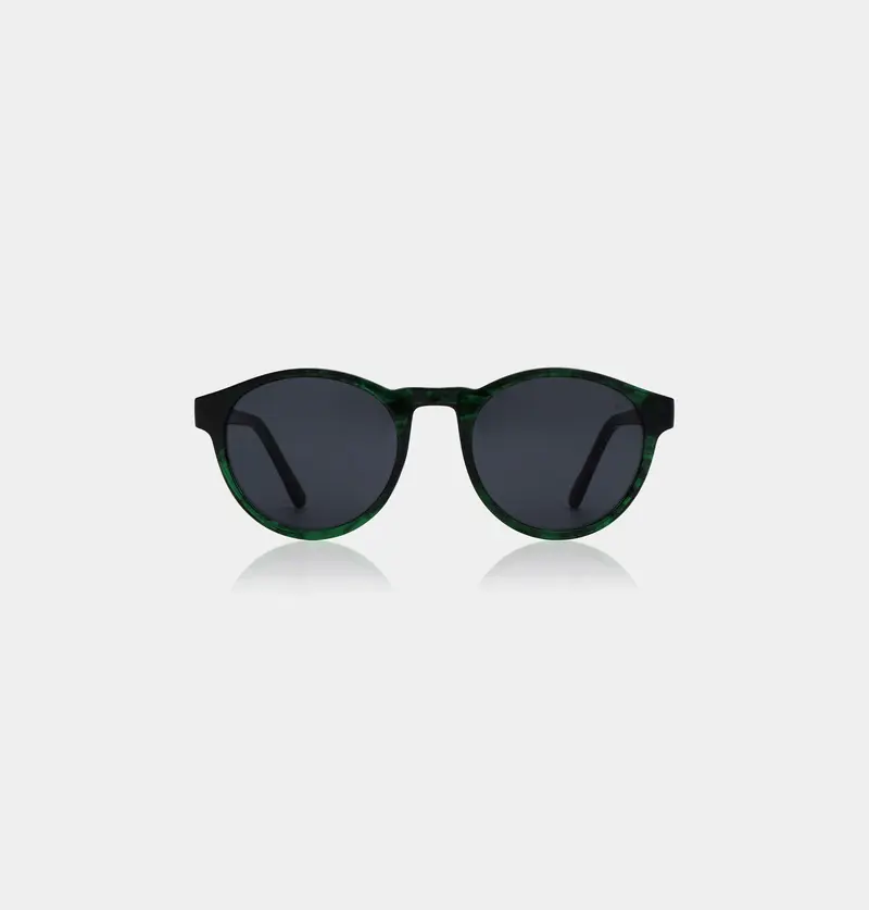 A. Kjaerbede Sunglasses Marvin green marble transparent
