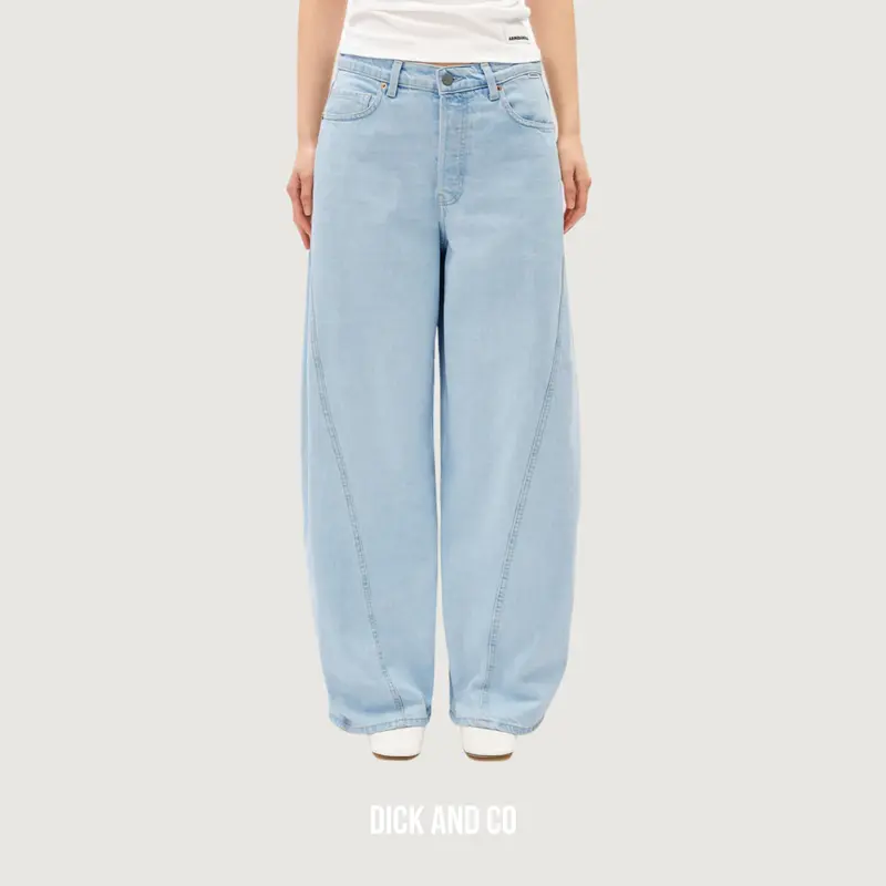 Aalthea Mid Waist Barrel jeans