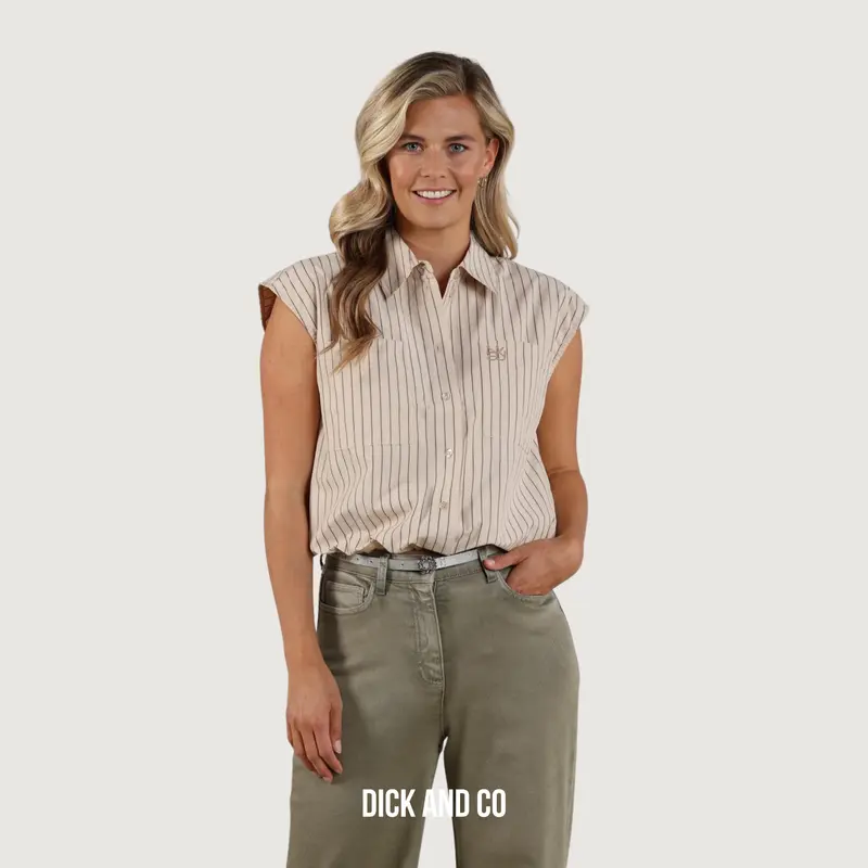 Abby top Stripe