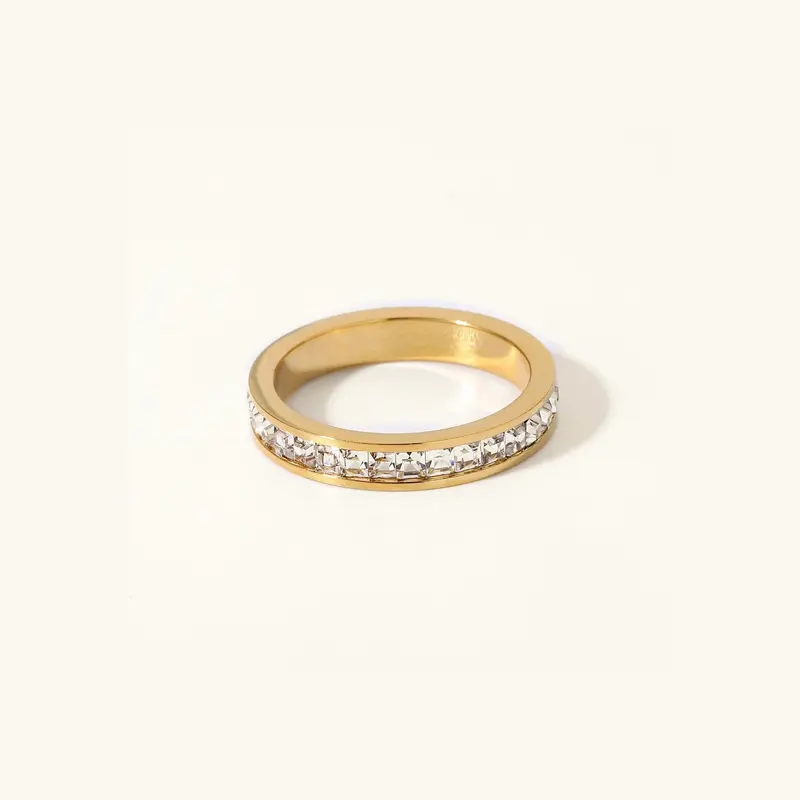 Alleria Strålande Ring i Guld