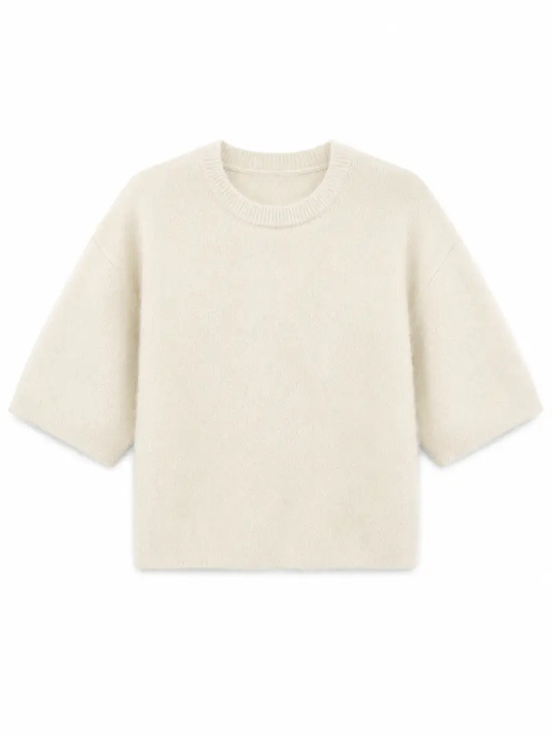 Alpaca Top Silvi Offwhite