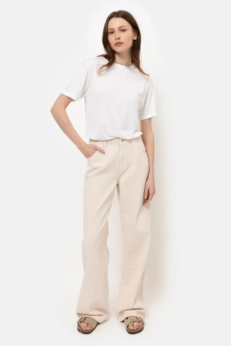 Âme antwerp Julia lyocell cotton shirt white