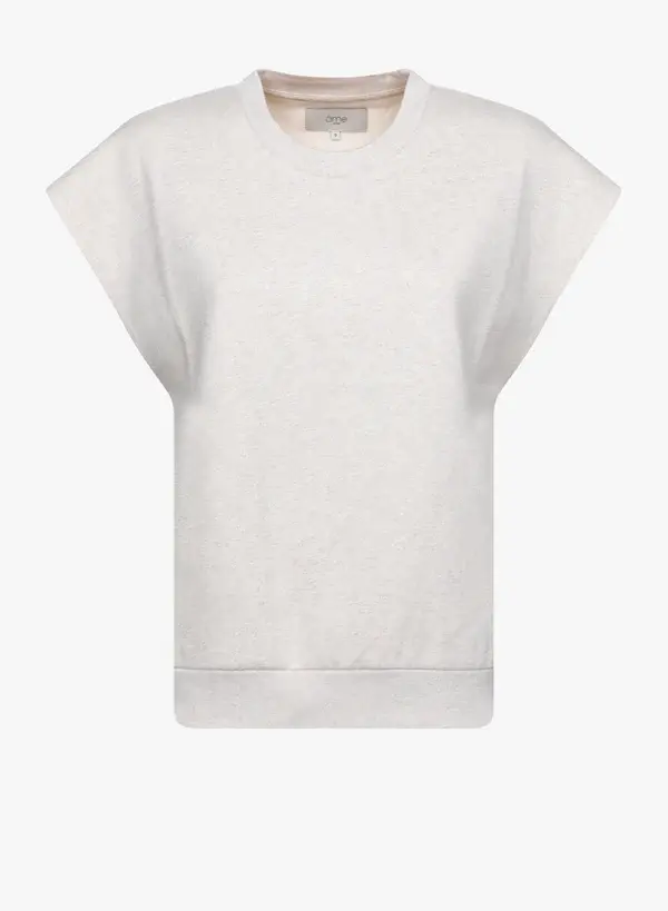 Âme antwerp neon sweat quality marled ivory