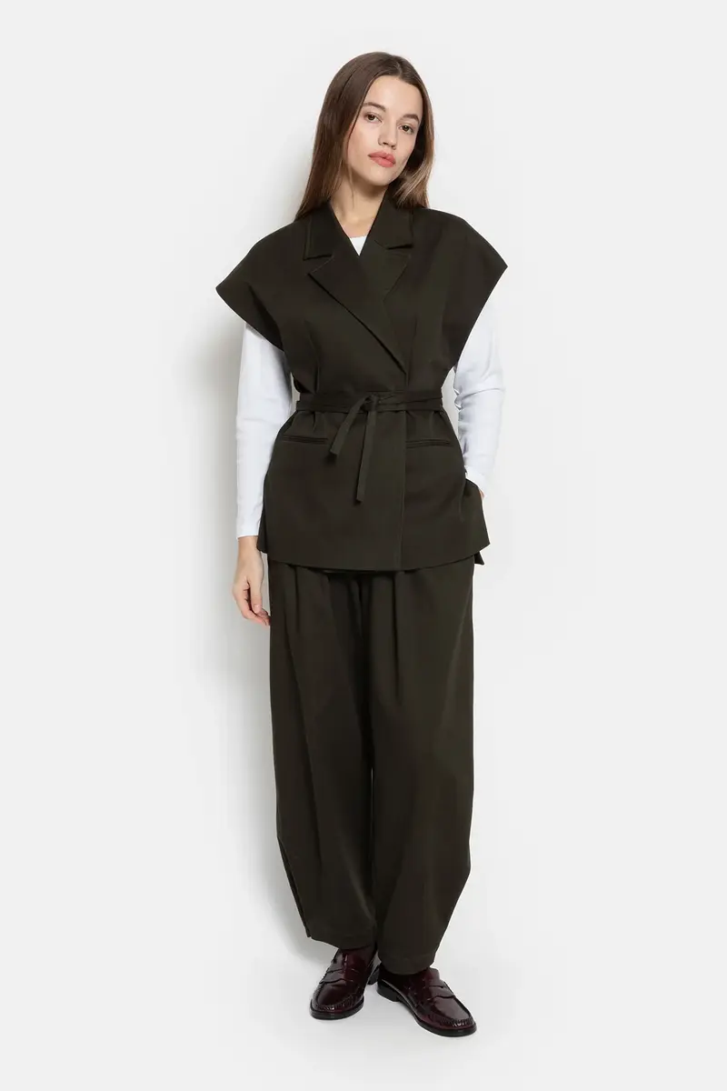 Âme antwerp New York pants dark green
