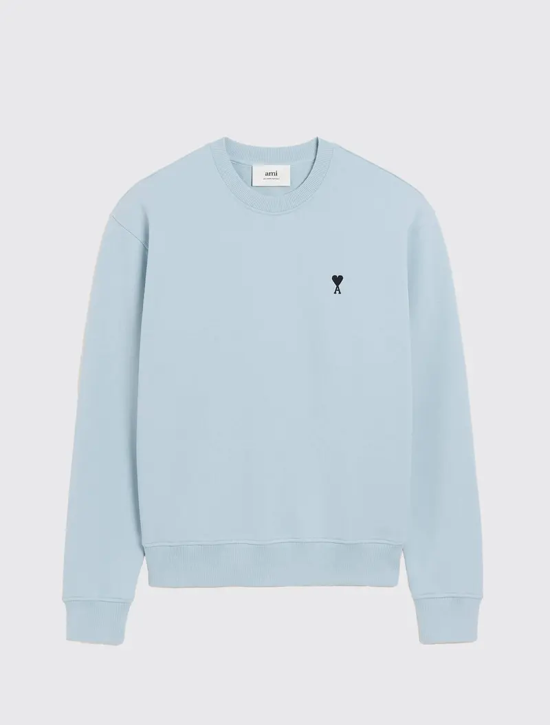 AMI PARIS sweater licht blauw