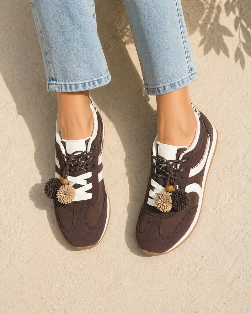 Amina Brown Sneaker