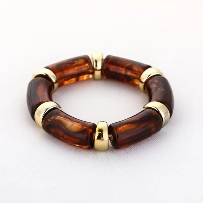 Armband - Brown Gold