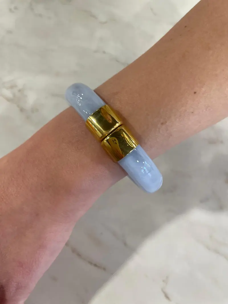 Armband solid 0296555527 Lichtblauw