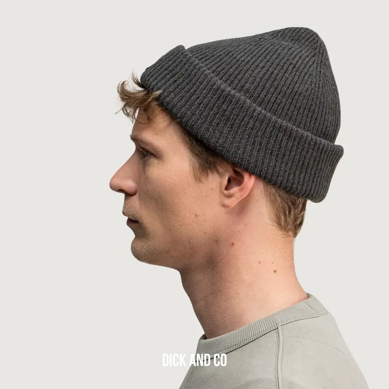 Army Wool Hook Beanie