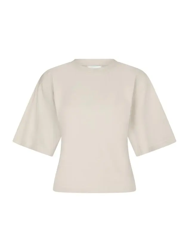 Asha boxy tee ivory