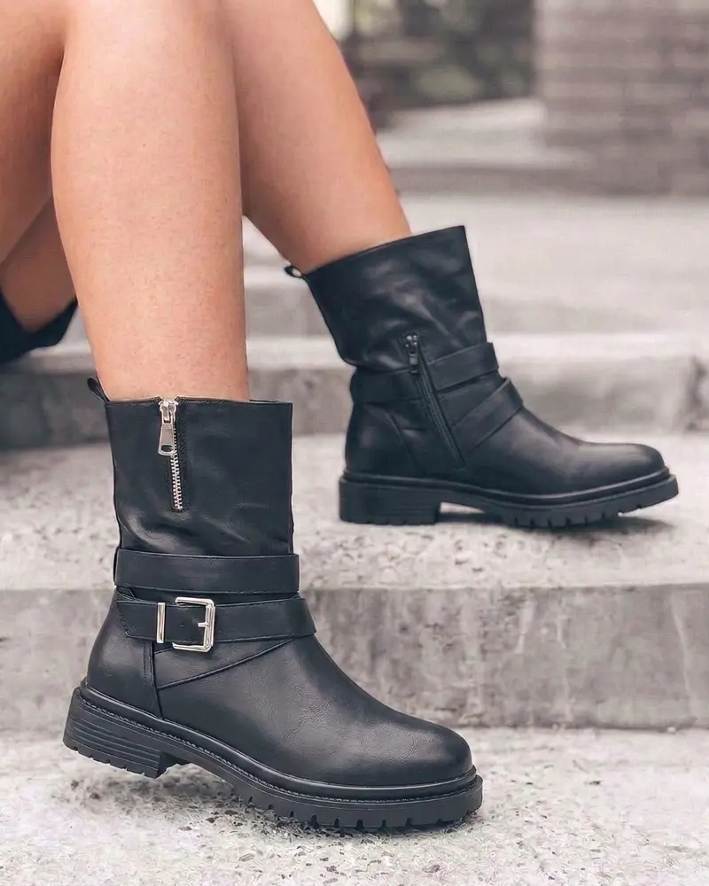 Astrid Black Boots