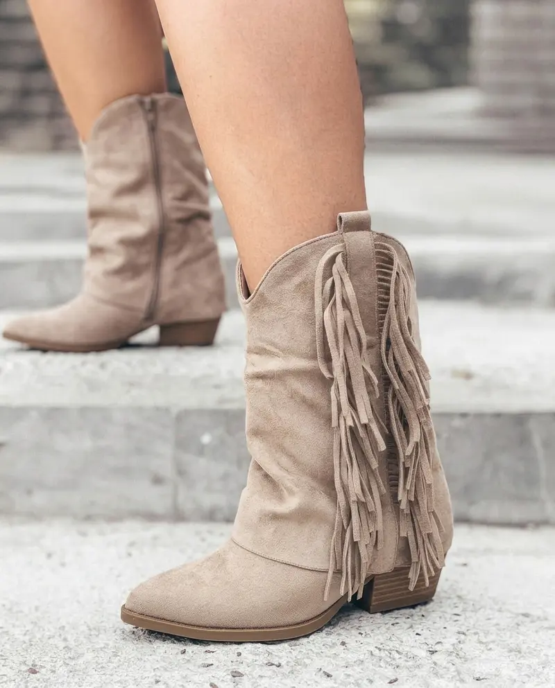 Aurora Khaki Boots