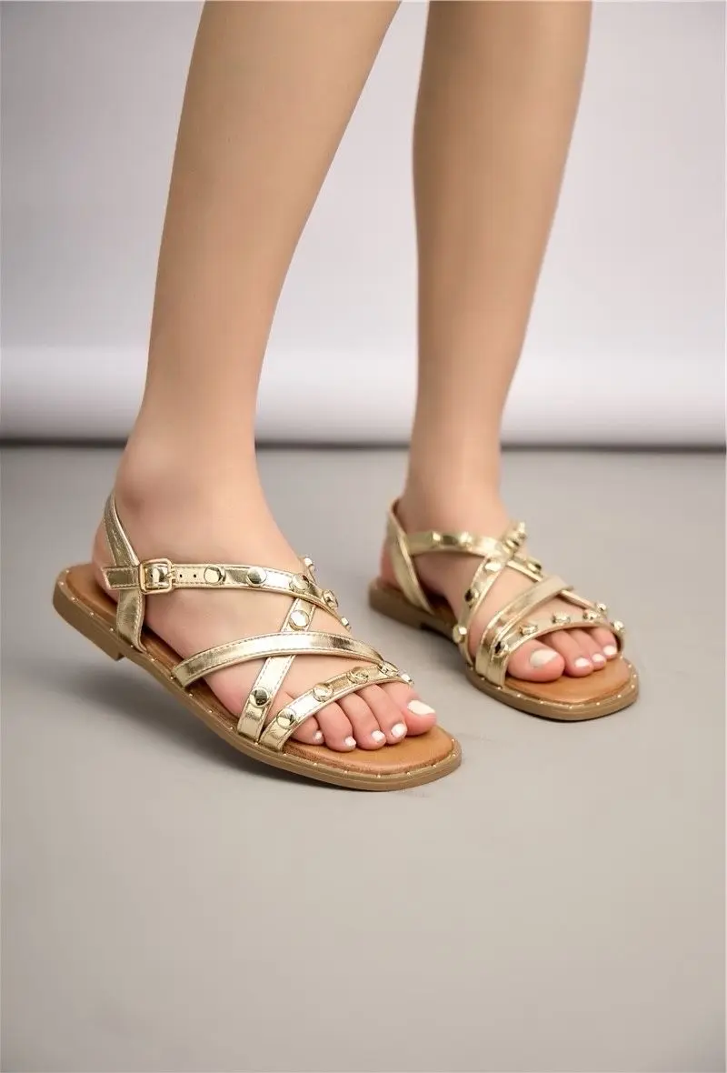 Ayla Gold Sandaal