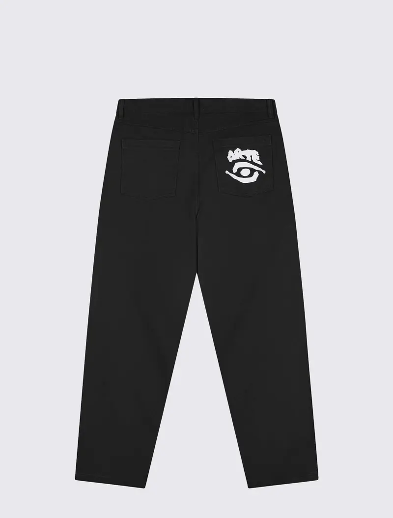 Back Pocket Graphic Pants