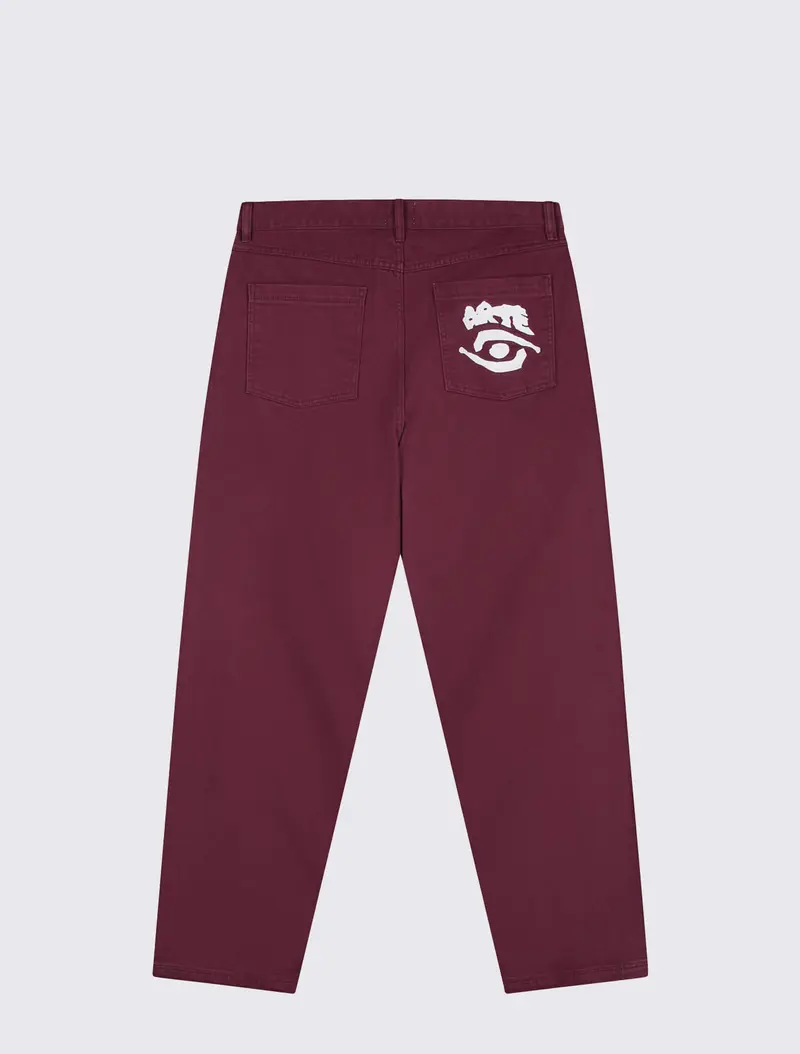 Back Pocket Graphic Pants