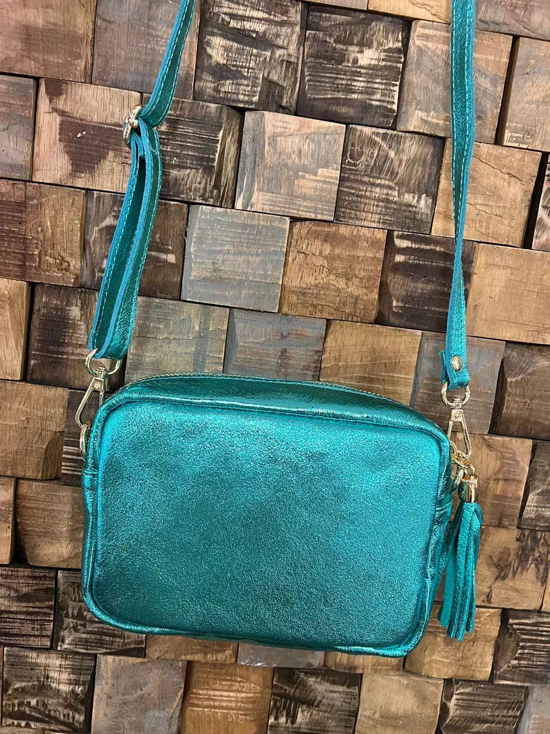 Bag - Jacky Metalic Blauw