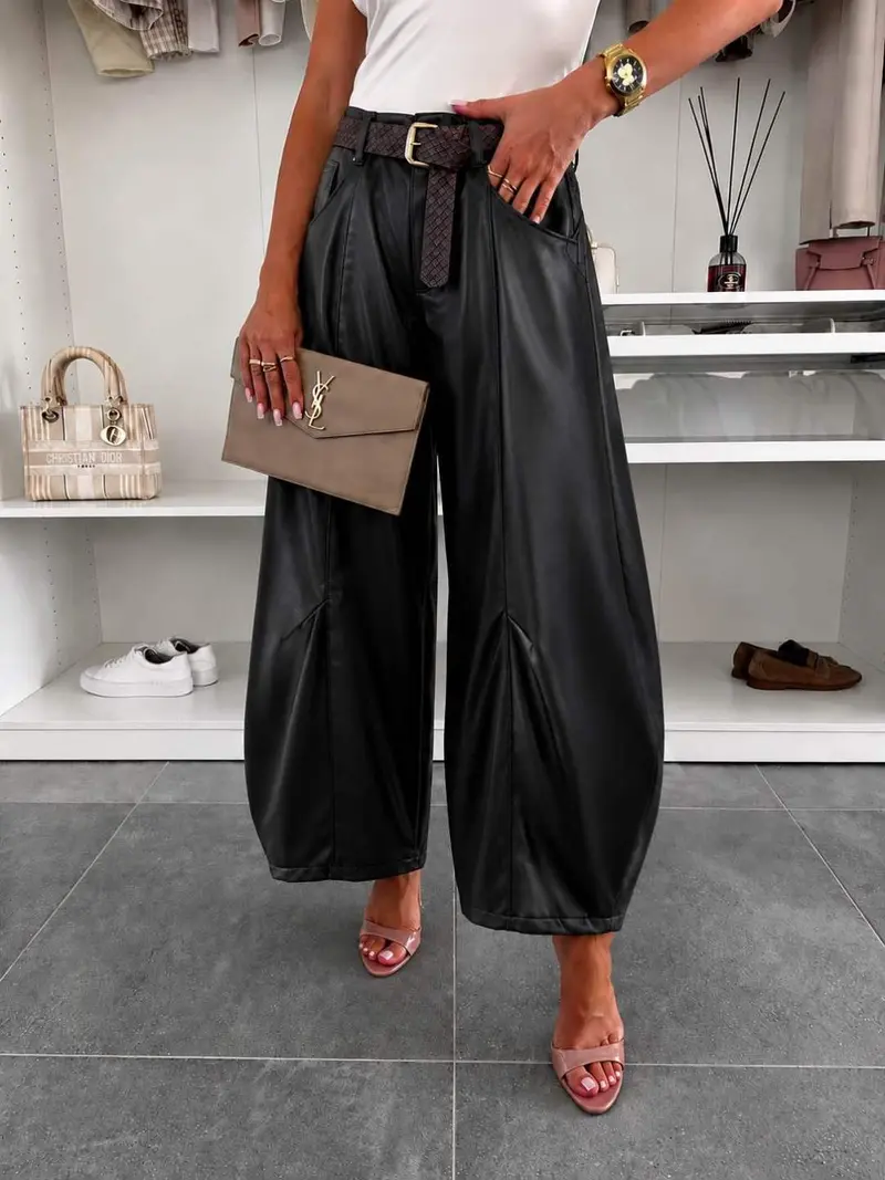 Ballon Pants met Riem