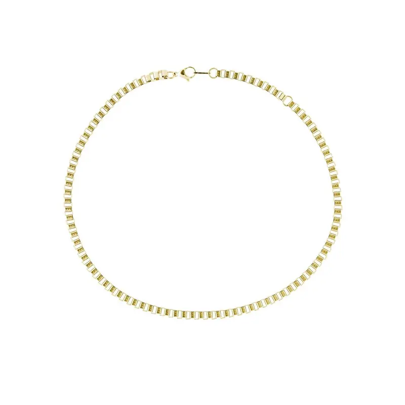 Bandhu Box chain ketting goud