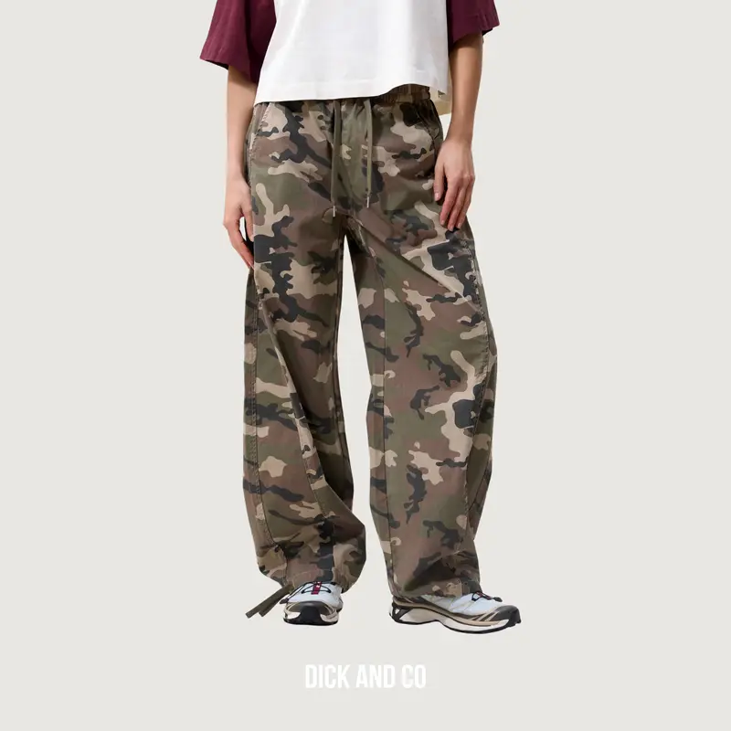 Barrel fit camo jogger