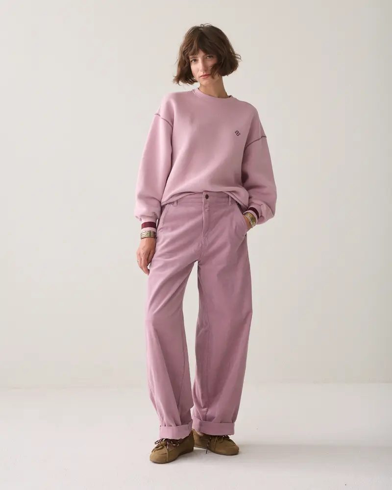 Barrelfit broek babycord