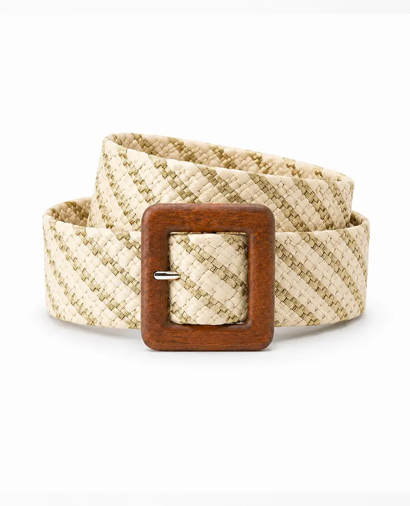 Belt | Ecru / Goud