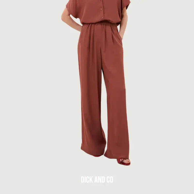 Benji Viscose pants | rustic sienna