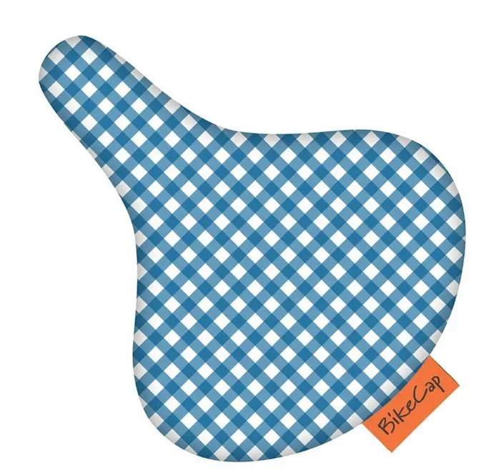Bikecap Zadelhoes blue checkmate