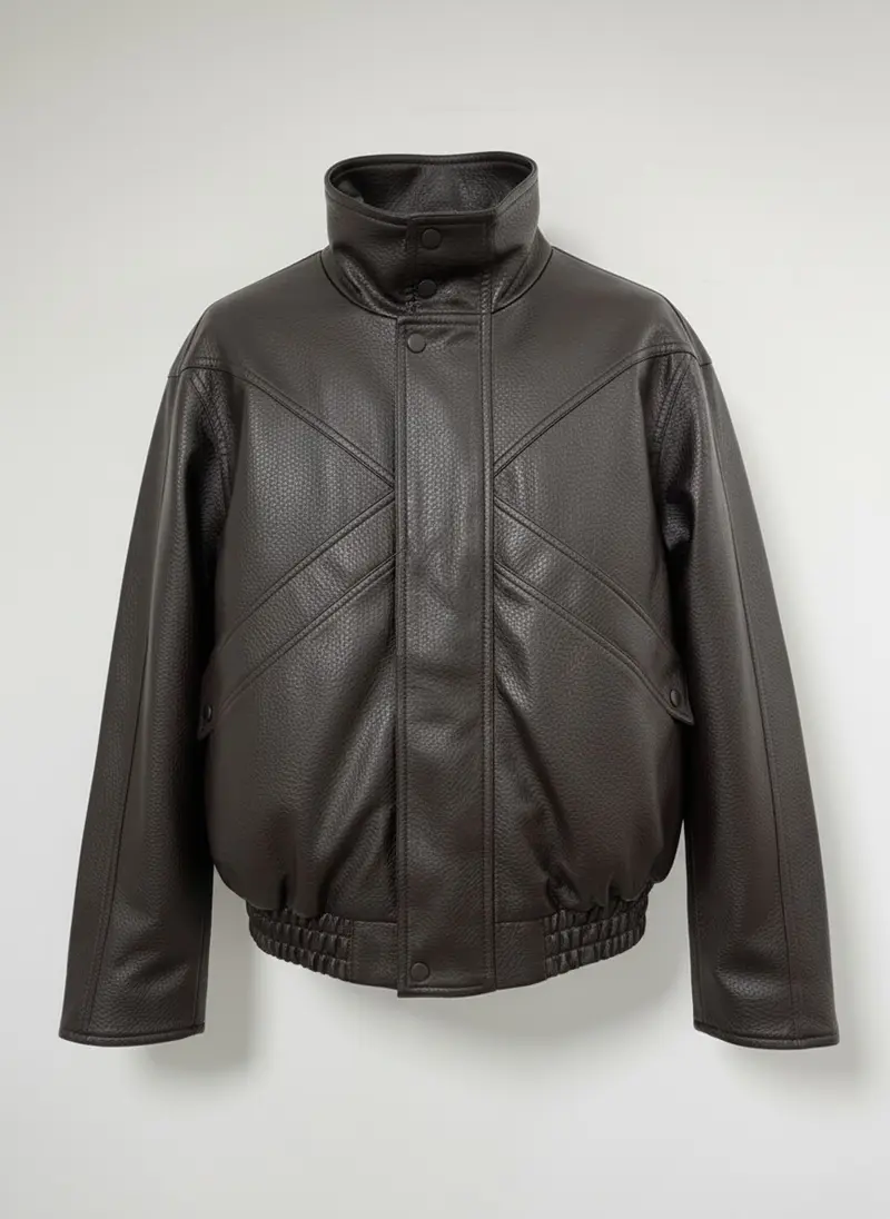Bikerjas Raluka Structured Leather | Dark Brown