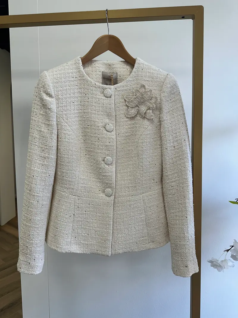 Blazer boucle CFC0128068003 Beige