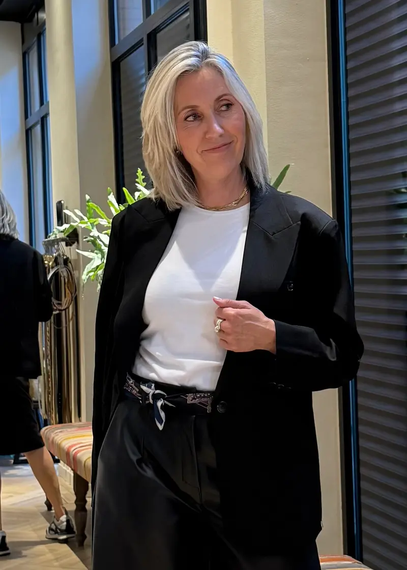 Blazer Clara Oversized Zwart