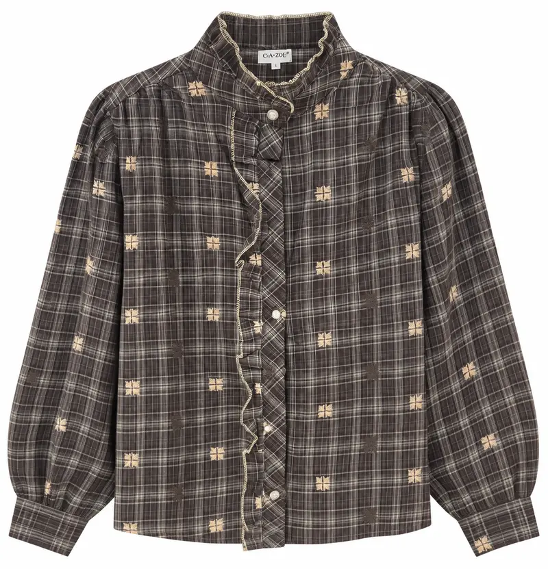 Blouse - Autumn ruit Brown