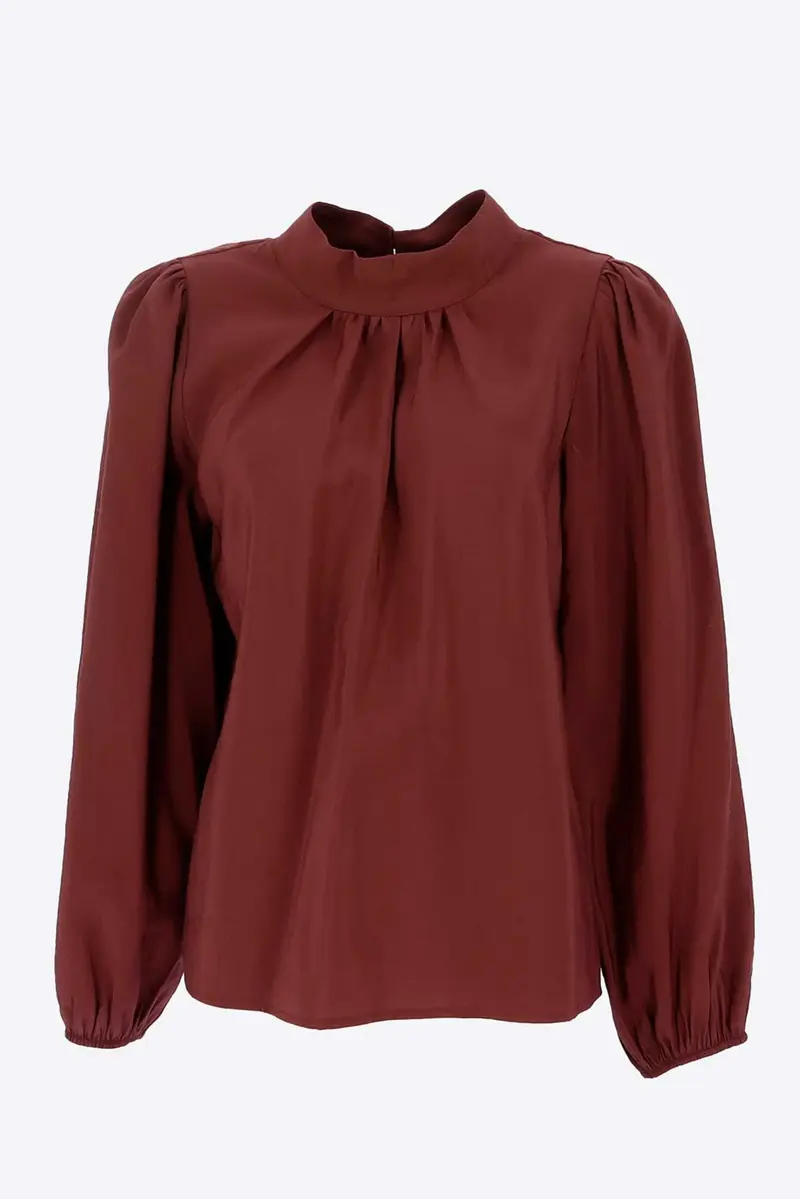 Blouse chemisier 840409 Marron
