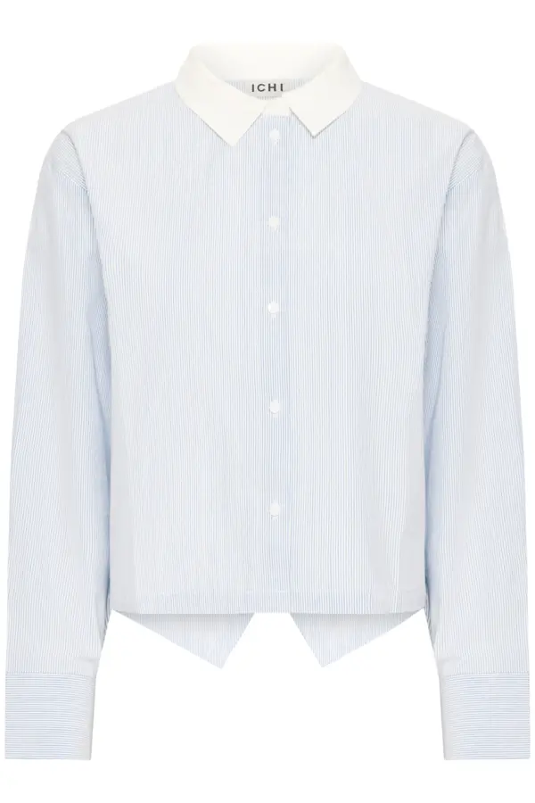 Blouse ihkeila 20125632 Blue/white