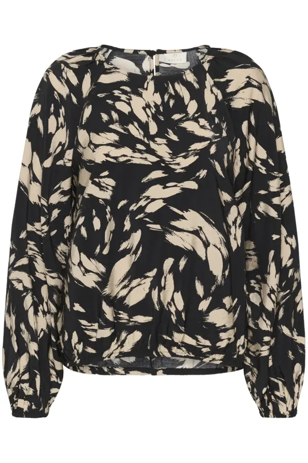 Blouse kaulla 10511040 Black