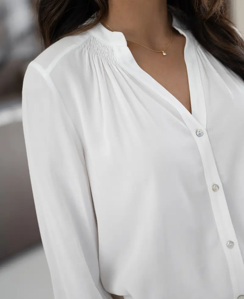 Blouse LA NIMES Wit