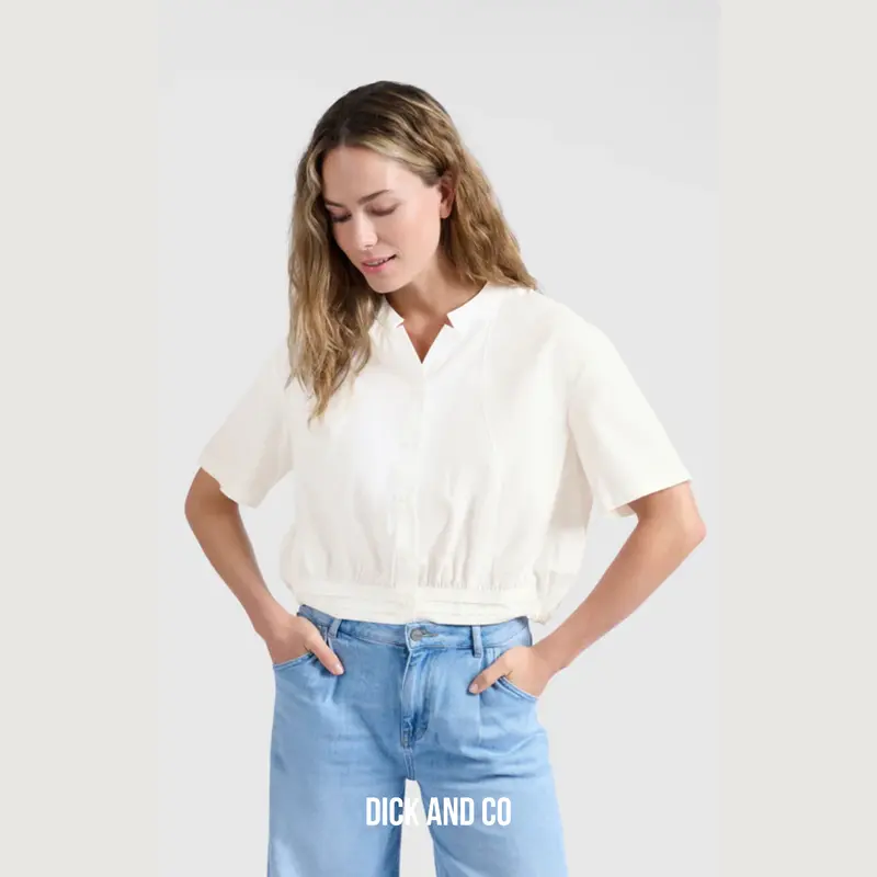 Blouse met trekkoord (01-201148-504)