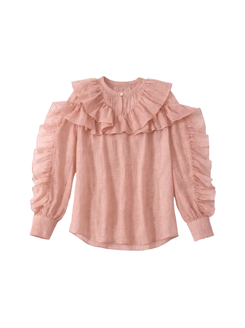 Blouse pharr N-6-290-2602 Blush
