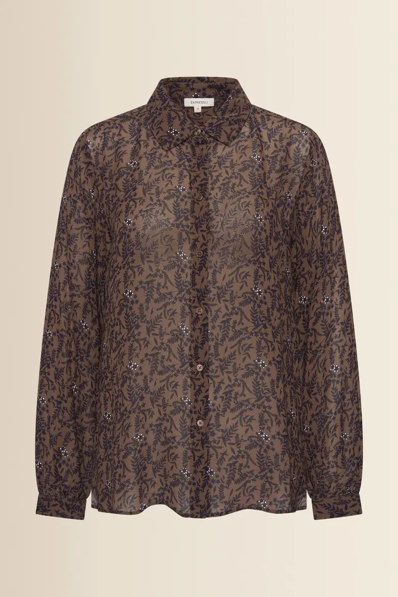 Blouse print EX14-261150 Rain drum