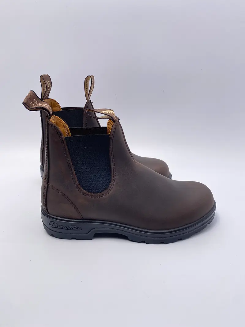Blundstone 2340 elastic sided boot lined brown